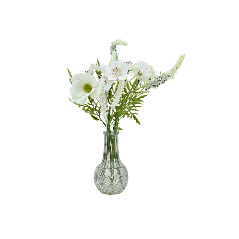 Vase avec Fleurs Artificielles des Champs