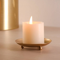 Bougeoir en fer forgé