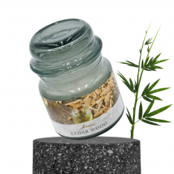 Bougie Parfumée en Pot de verre 14H